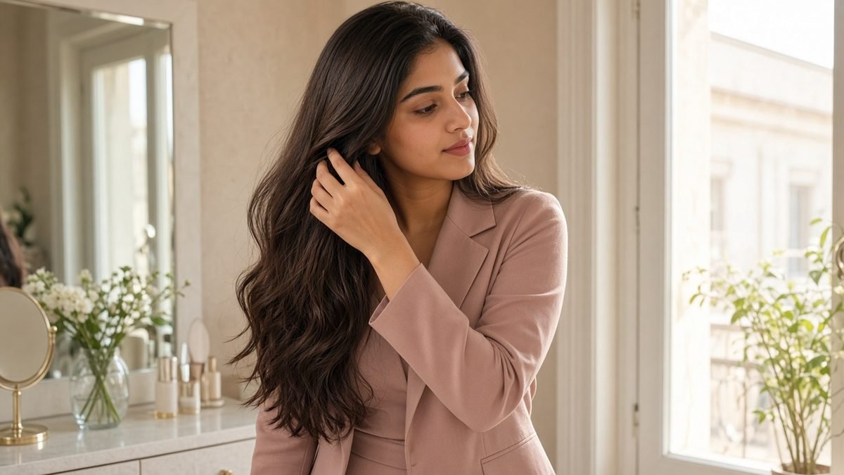 How to air dry hair without frizz in air dry vs blow dry hairstyling using lightweight hair care products